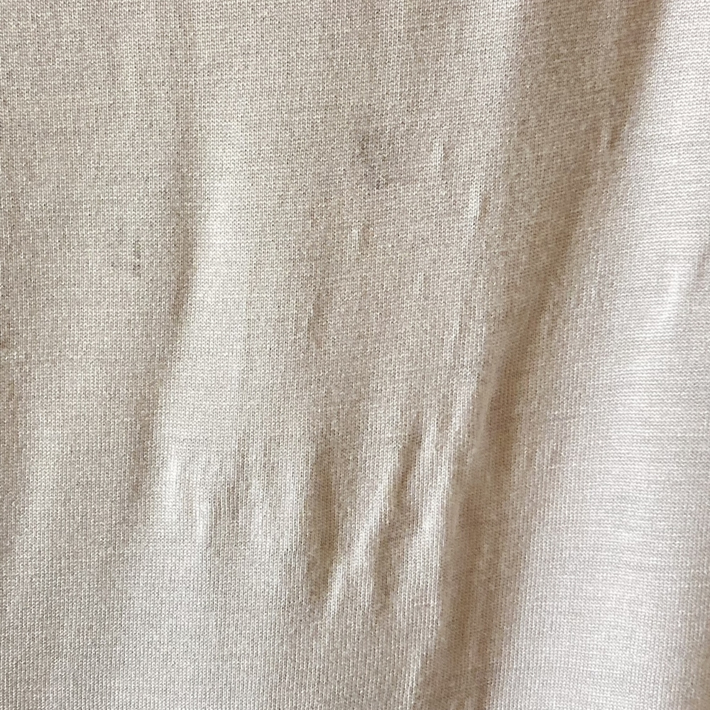 Ted Baker Satin Chiffon Feel Front Top - Jersey Back - Size 1 (Small Size 8) - Picture 4 of 14
